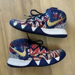 Nike 3Y What the USA Kybrid Midnight Navy White Sneakers Athletic Shoes